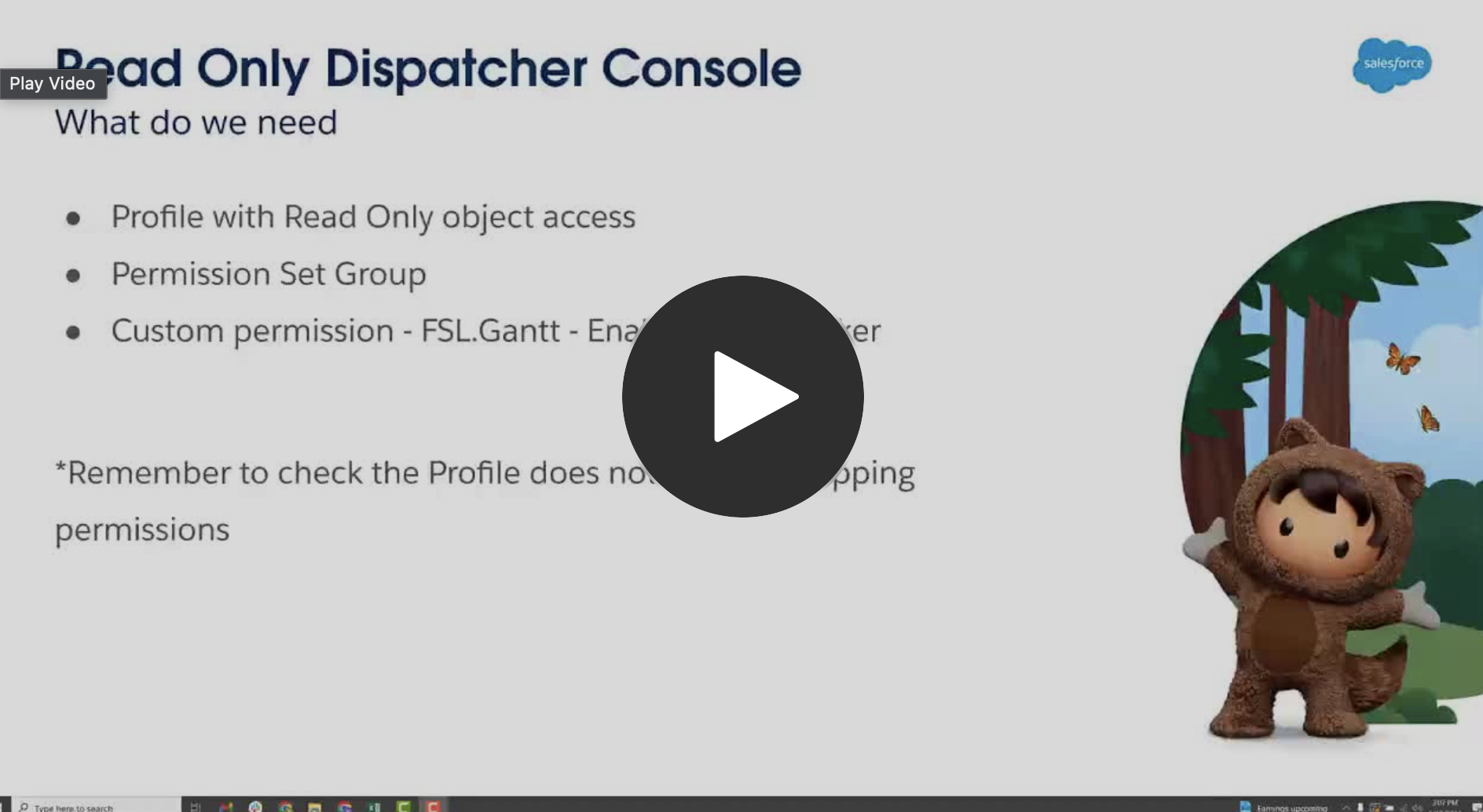 Read Only Dispatcher Console